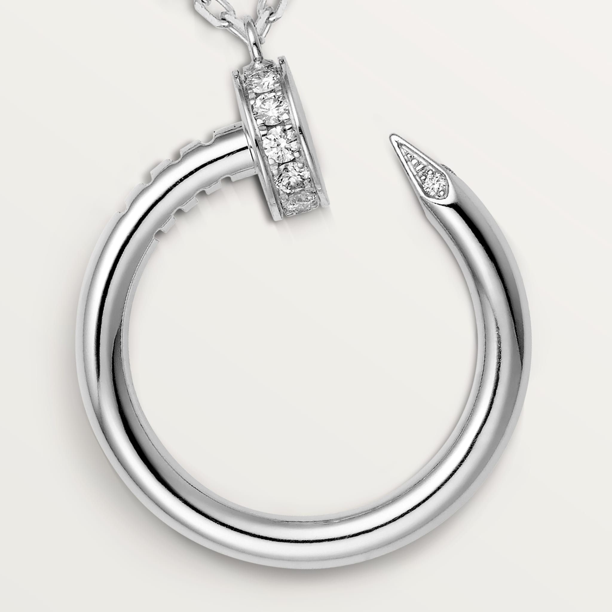 Juste un Clou pendant, diamonds, image 6