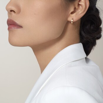 Cartier yellow gold earrings Clearance