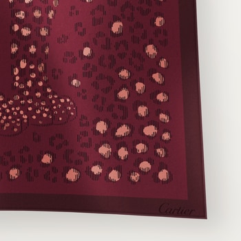 90 scarf, Panthere dots 90 scarf, Panthere dots