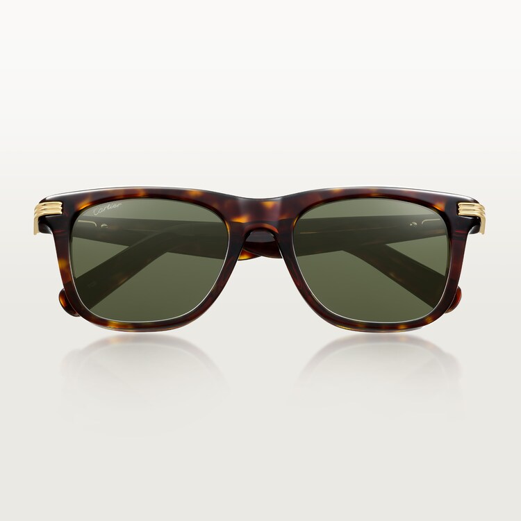 Cartier tortoise shell 2024 sunglasses
