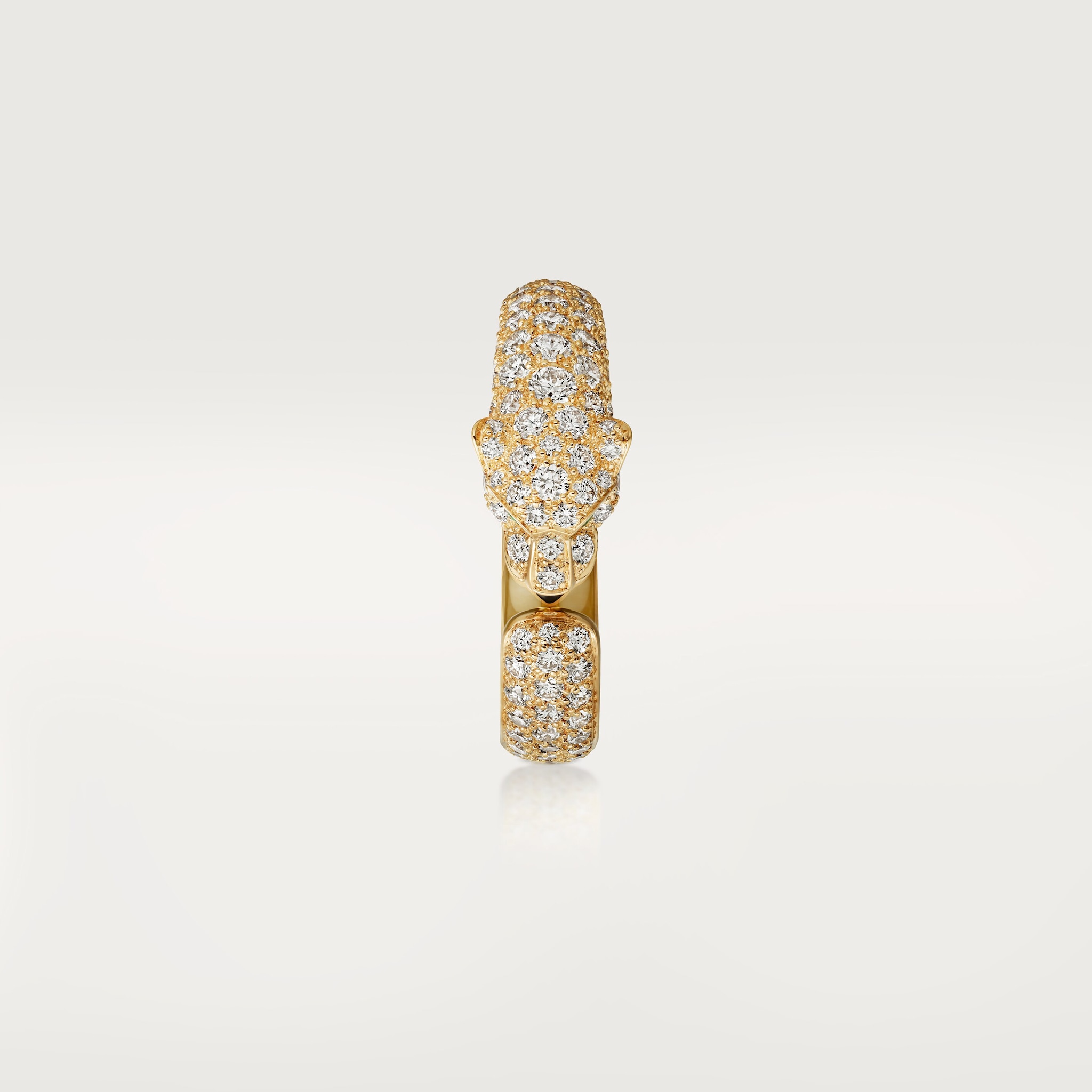 Panth&egrave;re de Cartier ring, small model, paved
