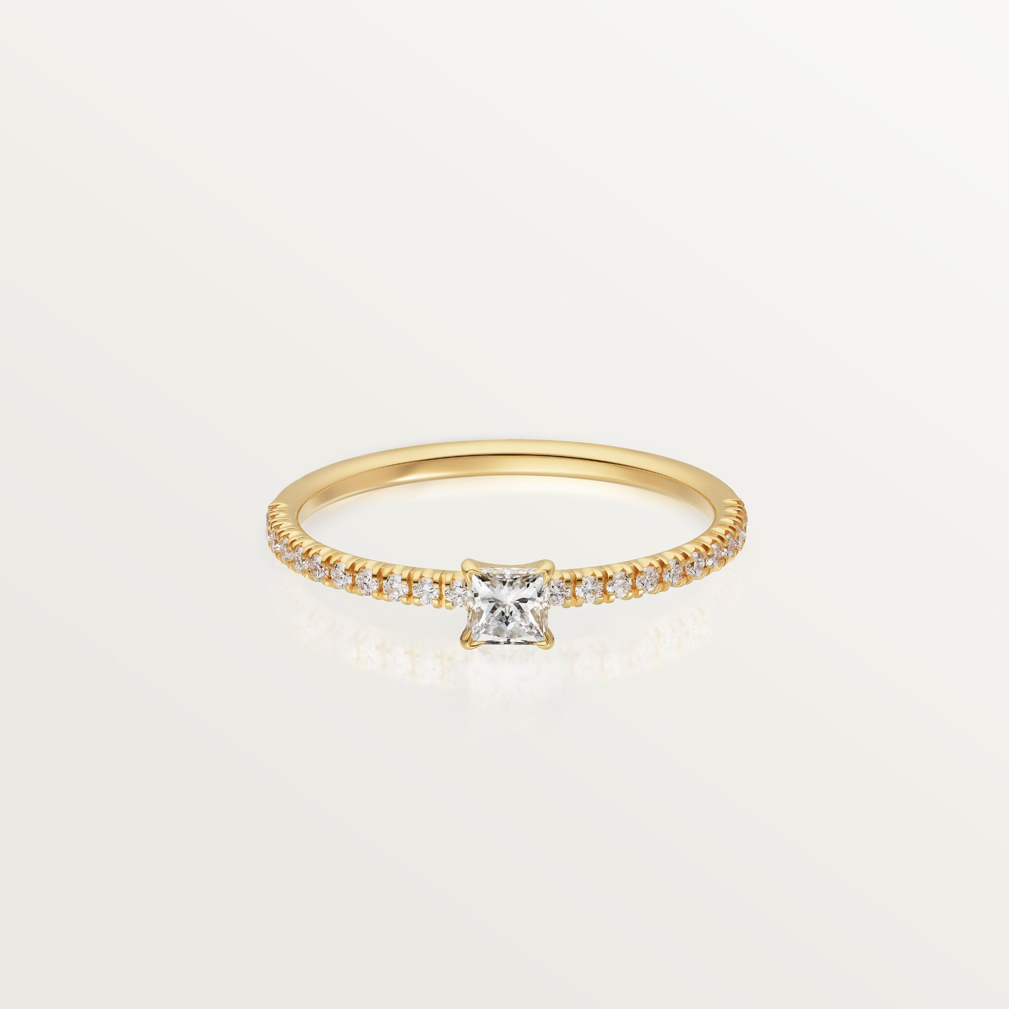 CRB4232900 Etincelle de Cartier ring Yellow gold, diamonds