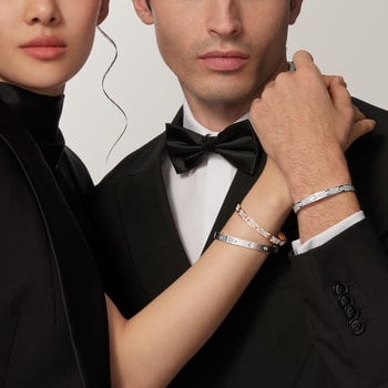 #LOVE# bracelet, classic model, paved #LOVE# bracelet, classic model, paved