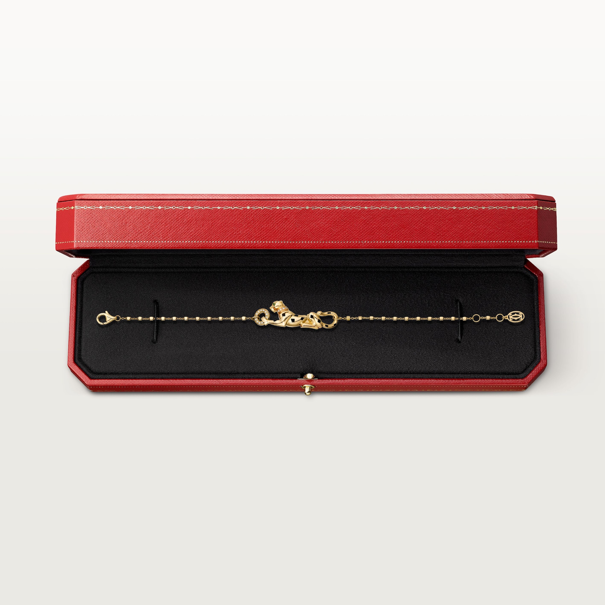 팬더 드 까르띠에 브레이슬릿, 체인형, 다이아몬드, 이미지 5