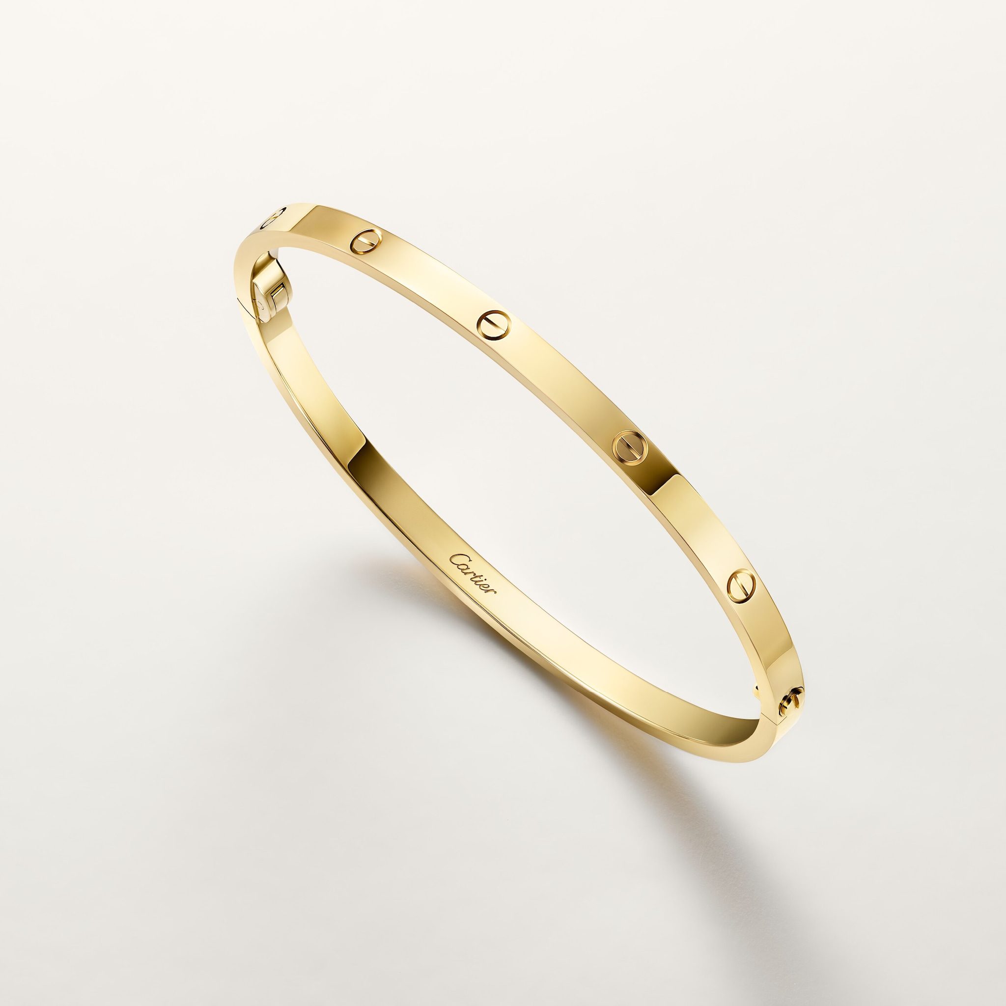 【空箱】Cartier Love Bracelet Cartier LOVE BRACELET pink gold # 19 w/Box storage case