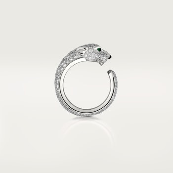 Panthère de Cartier ring, medium model, paved Panthère de Cartier ring, medium model, paved