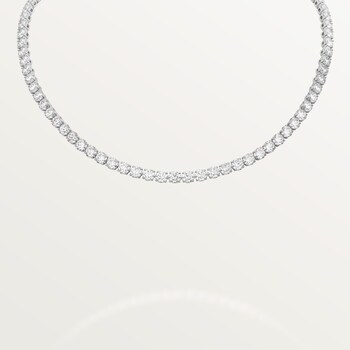Diamond Tennis Necklaces Essential Lines Cartier