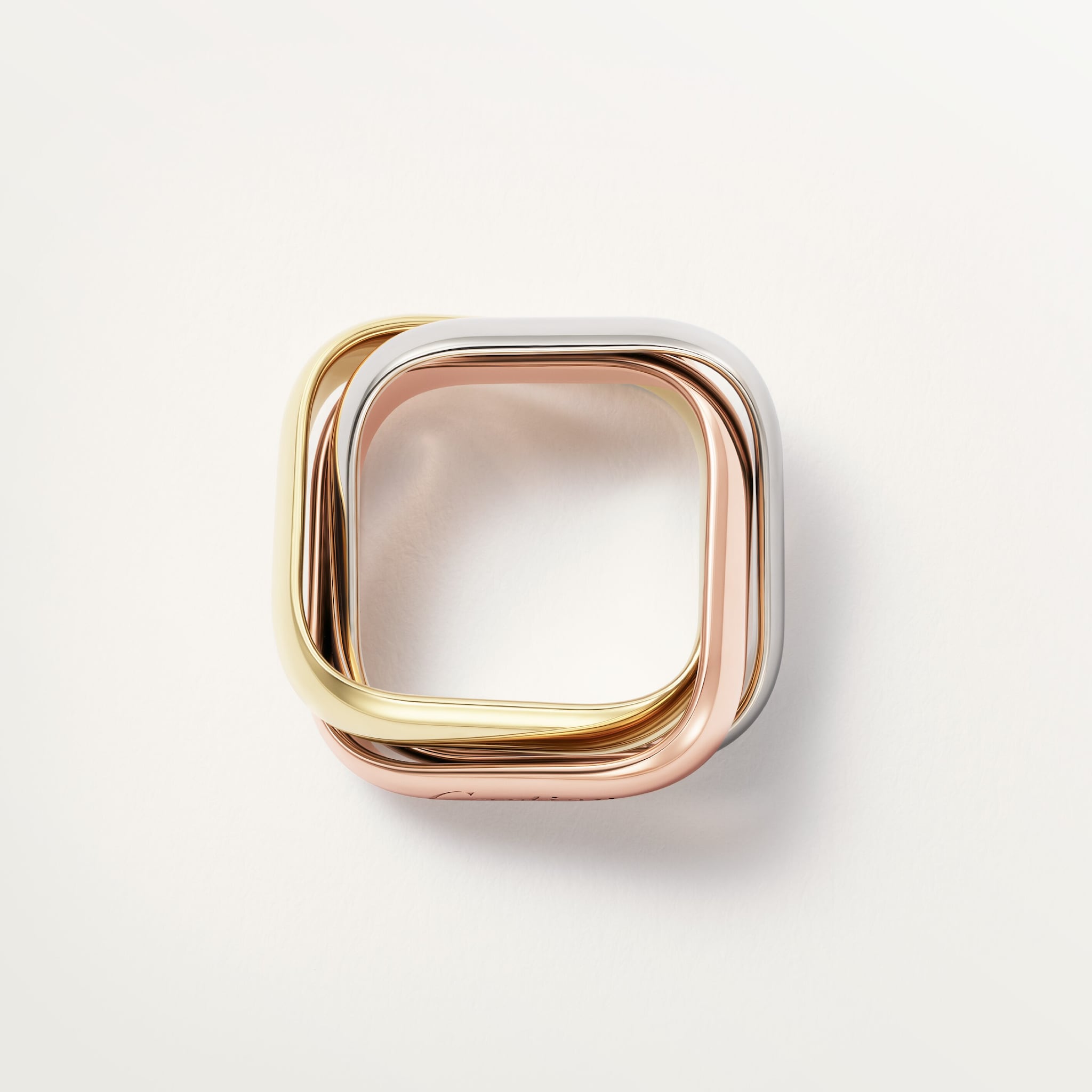 Trinity ring, cushion-shaped, large model, image 5