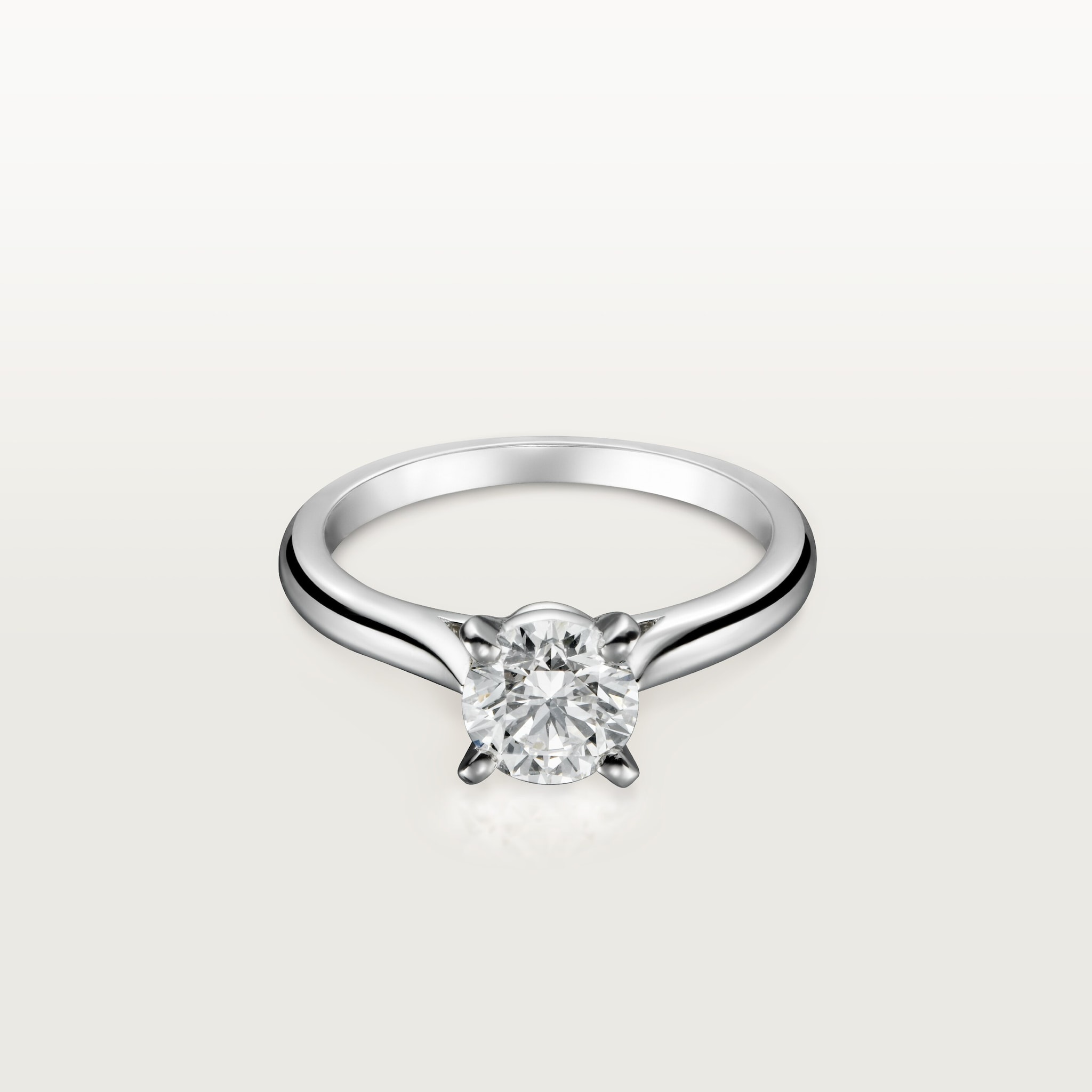 1895 solitaire, brilliant-cut diamond