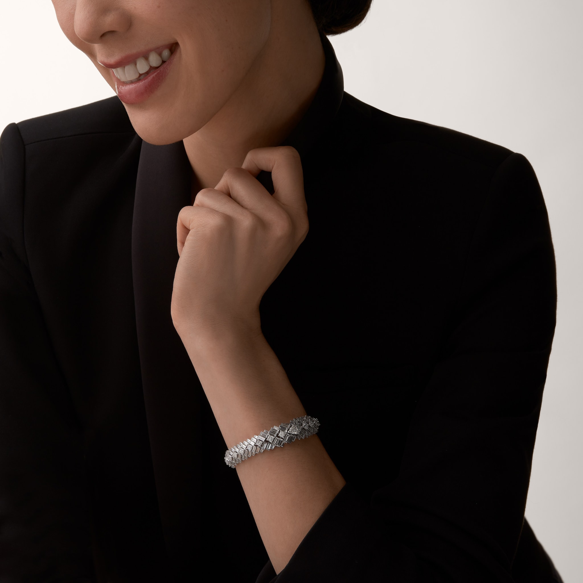 Reflection de Cartier手環，鑽石 