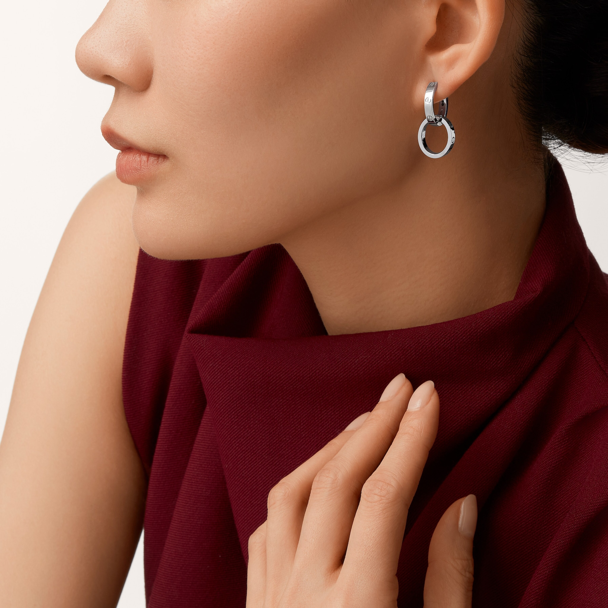 #LOVE# earrings, multiwear