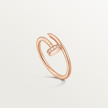 Juste un Clou ring, small model, diamonds Juste un Clou ring, small model, diamonds