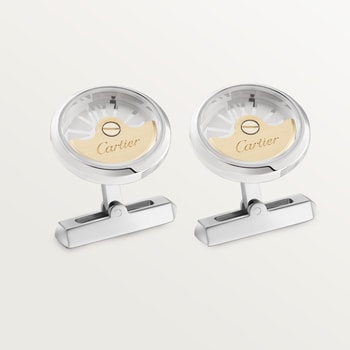Oscillating weight cufflinks Oscillating weight cufflinks