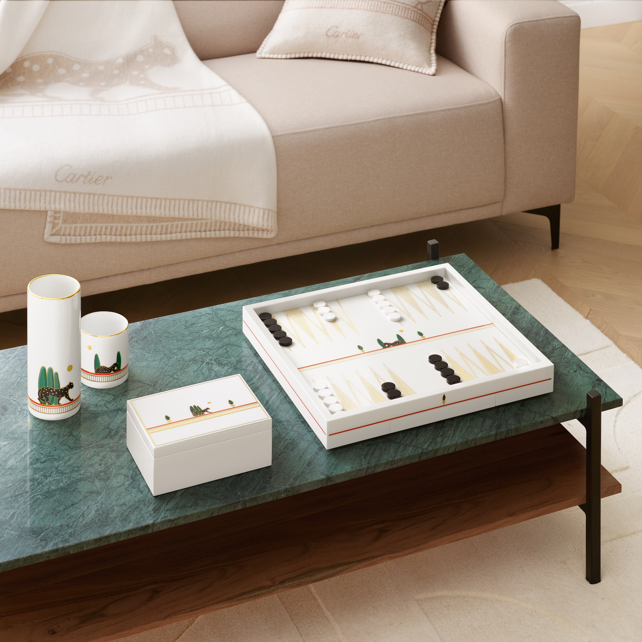 Panth&egrave;re de Cartier cushion