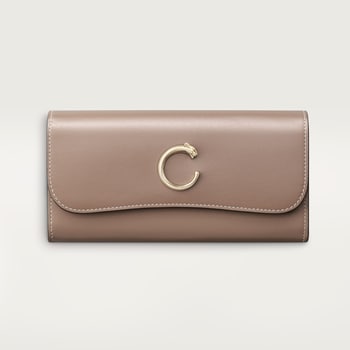 International wallet with flap, Panthère C de Cartier International wallet with flap, Panthère C de Cartier