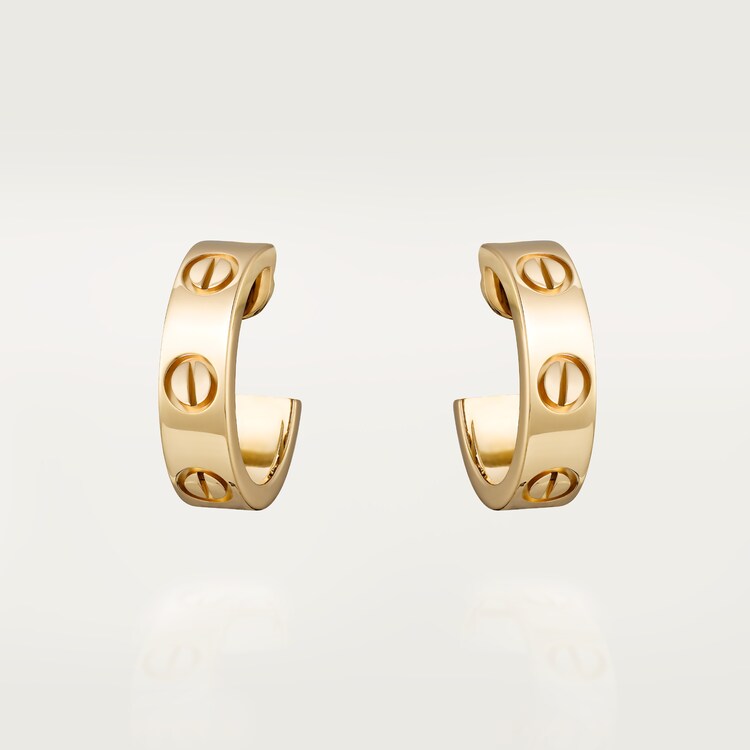 Cartier love earrings best sale