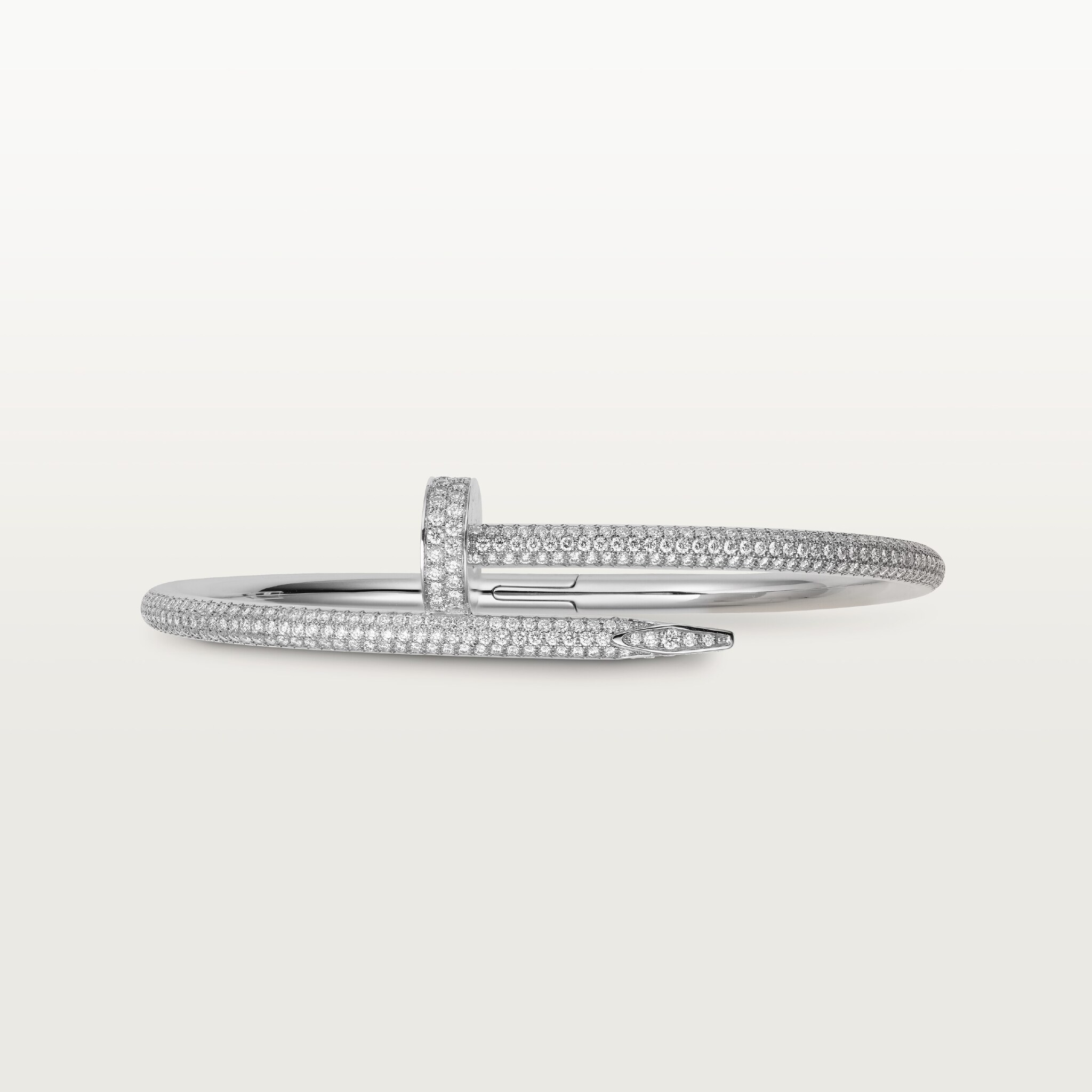 Juste un Clou bracelet, classic model, diamonds, image 4