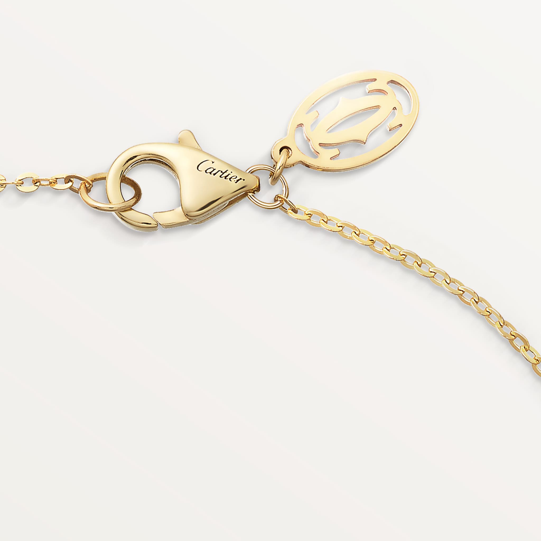 Trinity bracelet, on chain, 1 diamond