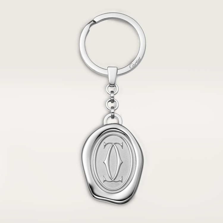 Key ring with wax seal décor Key ring with wax seal décor