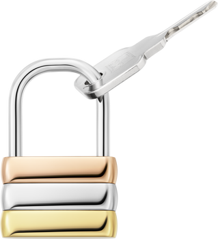 Vendôme Louis Cartier padlock key ring Vendôme Louis Cartier padlock key ring