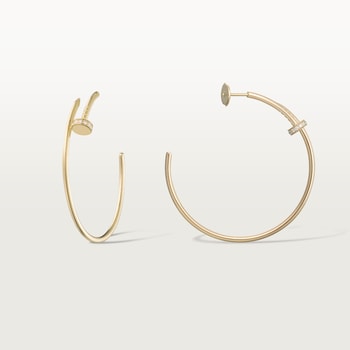 Juste un Clou hoop earrings, large model, diamonds Juste un Clou hoop earrings, large model, diamonds