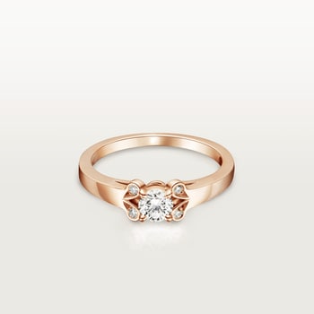 Ballerine solitaire, brilliant-cut diamond Ballerine solitaire, brilliant-cut diamond