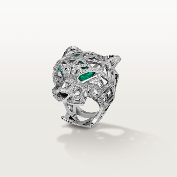 Cartier lion ring sale