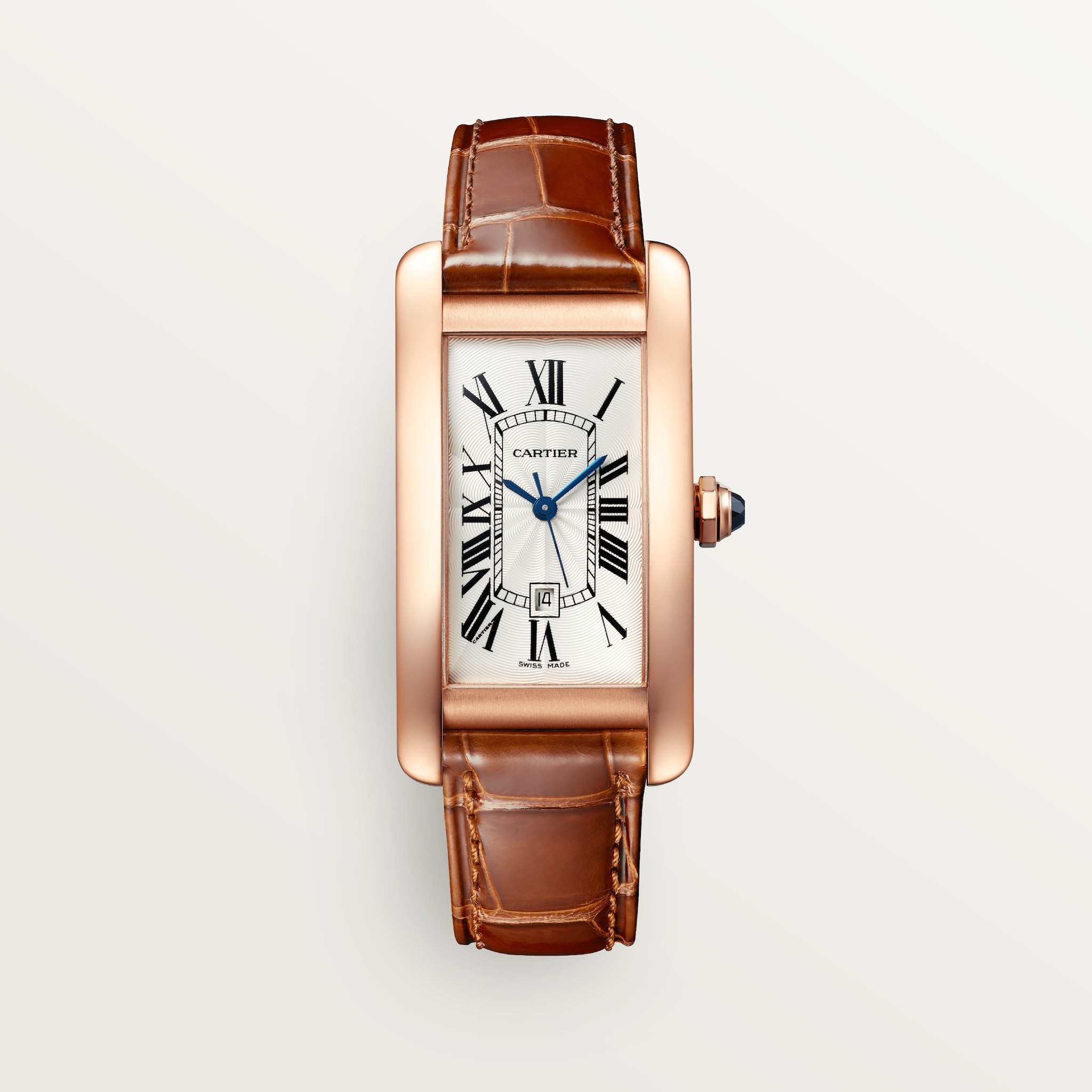 cartier mens tank watch
