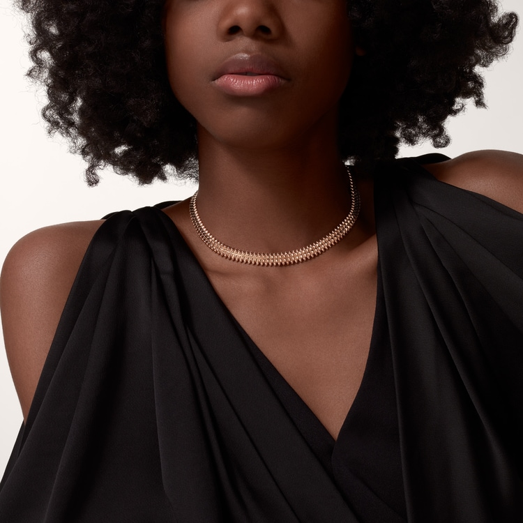 Clash de Cartier necklace, flexible, double row Clash de Cartier necklace, flexible, double row