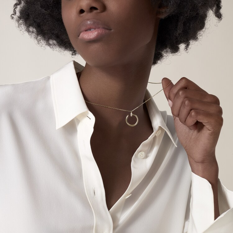 Juste un clou necklace white gold Clearance