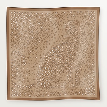 90 scarf, Panthere dots 90 scarf, Panthere dots