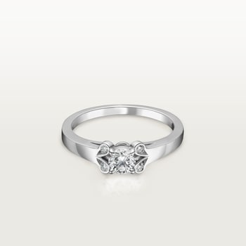 Ballerine solitaire, brilliant-cut diamond Ballerine solitaire, brilliant-cut diamond