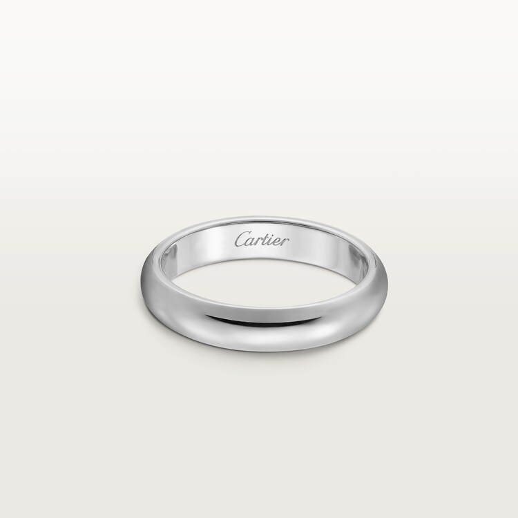 Cartier platinum wedding band deals
