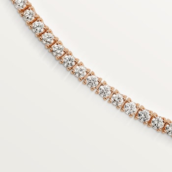 Lignes Essentielles necklace, brilliant-cut diamonds Lignes Essentielles necklace, brilliant-cut diamonds