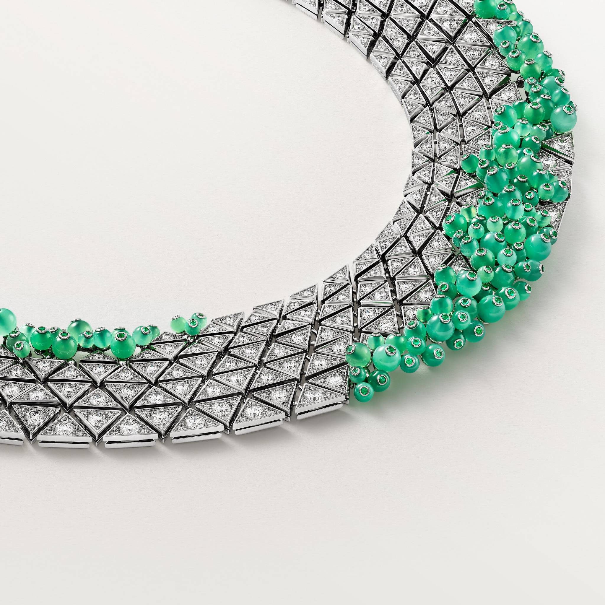 Cartier Libre Tuttitutti necklace, chrysoprase