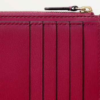 Zippered card holder, Panthère C de Cartier Zippered card holder, Panthère C de Cartier