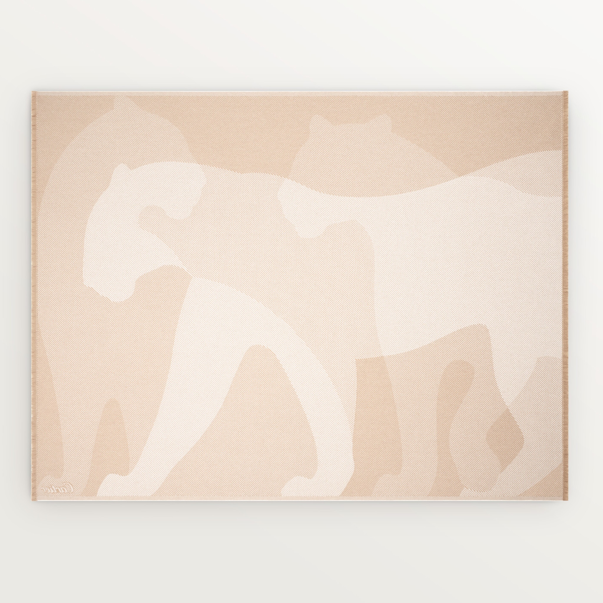 Panth&egrave;re de Cartier blanket