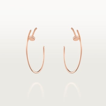 Juste un Clou hoop earrings, large model, diamonds Juste un Clou hoop earrings, large model, diamonds