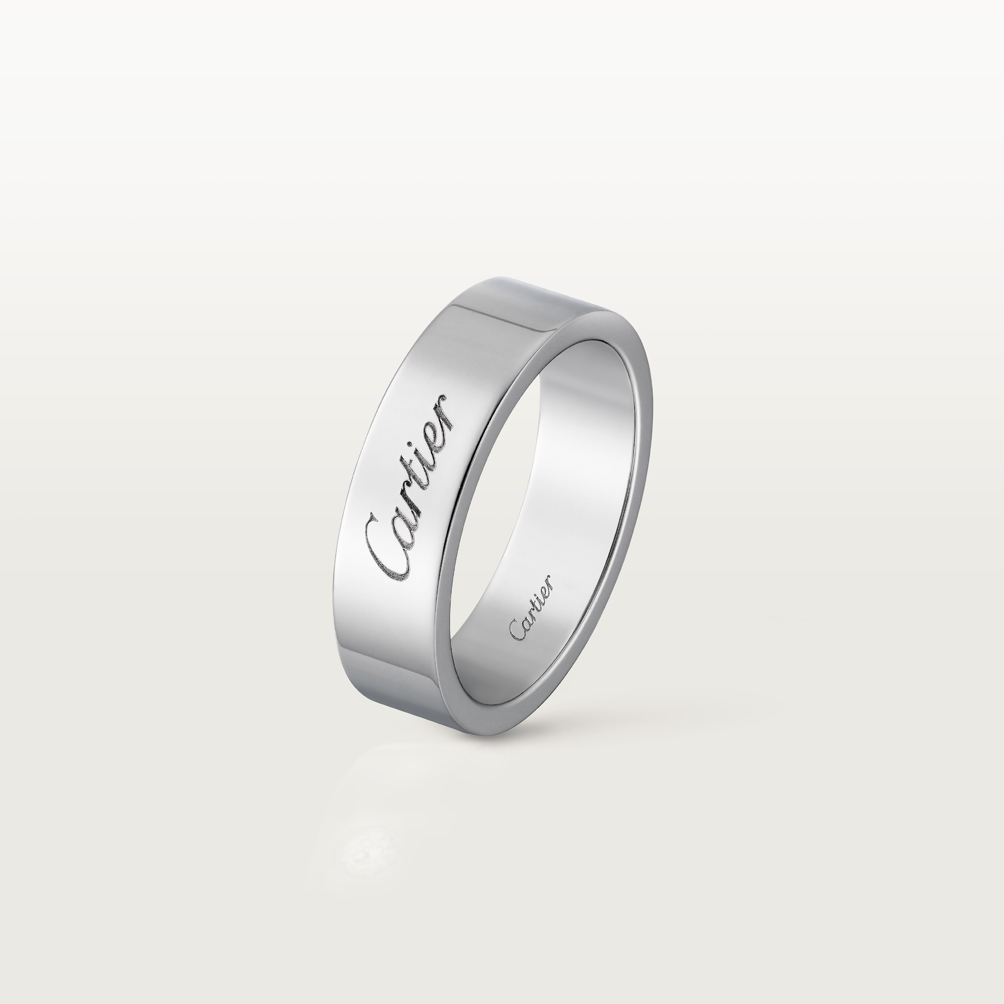 C de Cartier wedding ring, 5 mm width