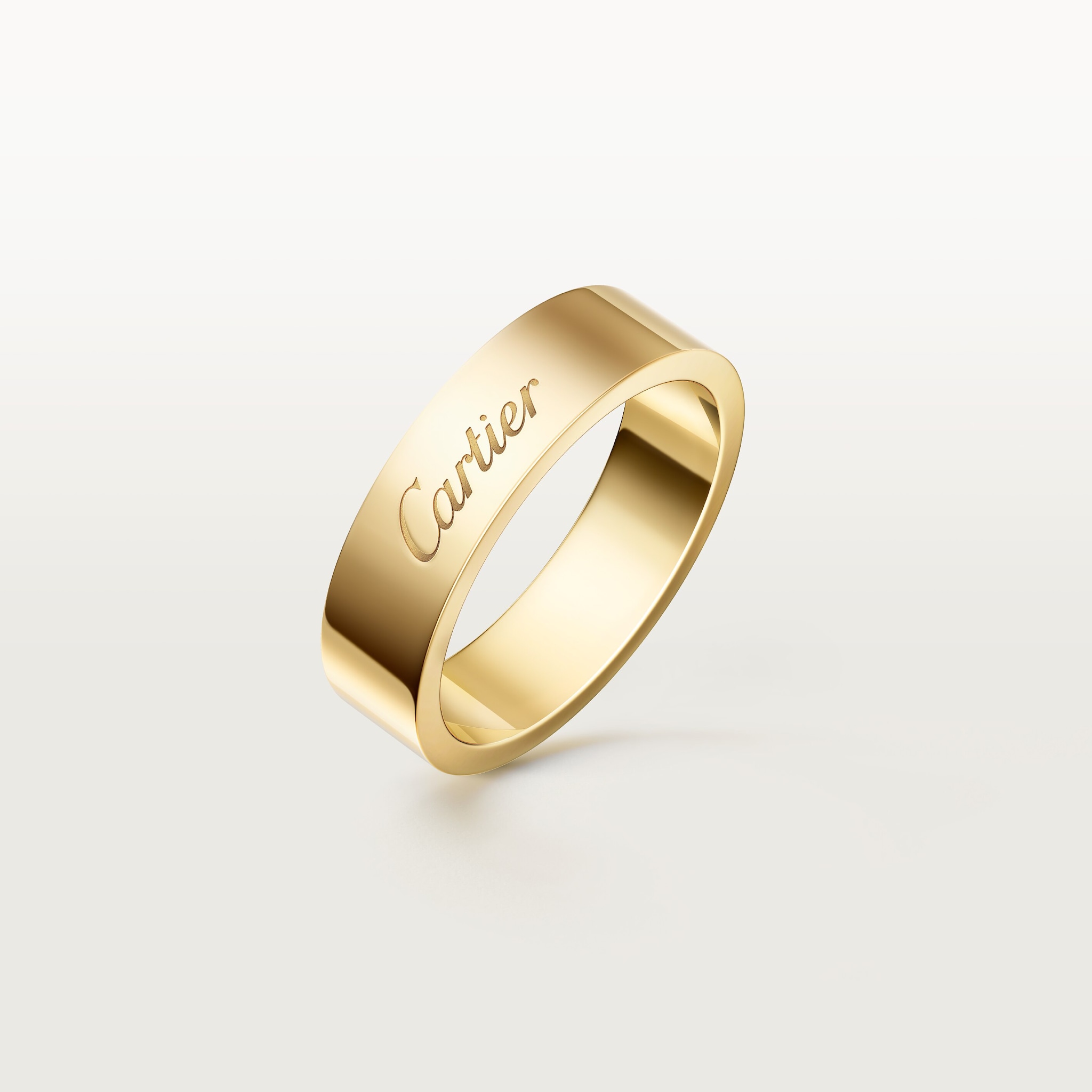 C de Cartier wedding ring, 5 mm width