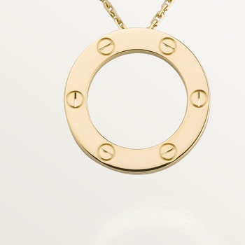 Cartier top round necklace