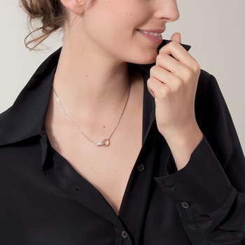 #LOVE# pendant, half-paved #LOVE# pendant, half-paved