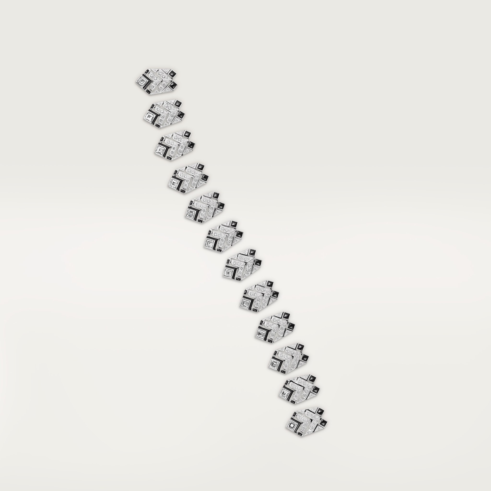 Cartier Libre Polymorph necklace, onyx, transformable