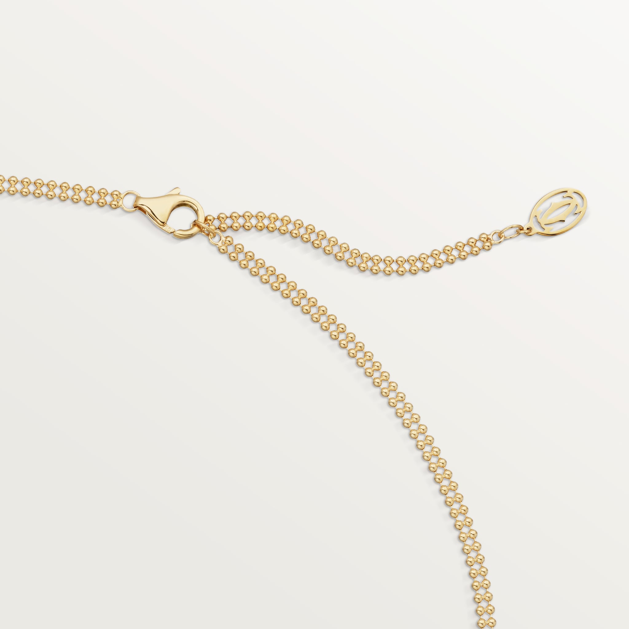 Trinity pendant, large model, semi-paved