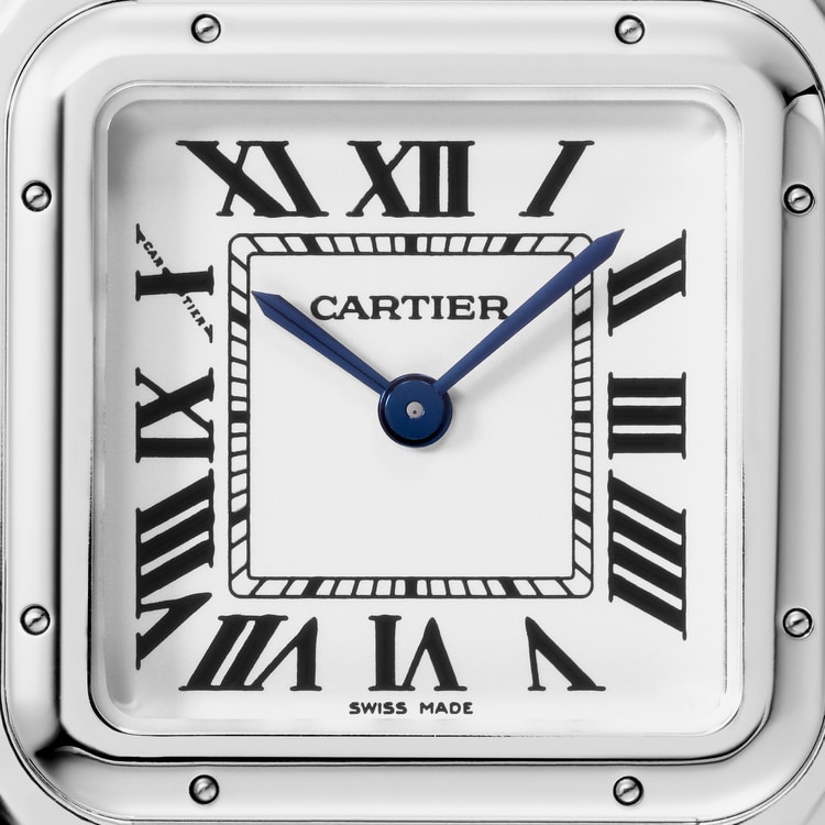 Cartier square cheap watch mens