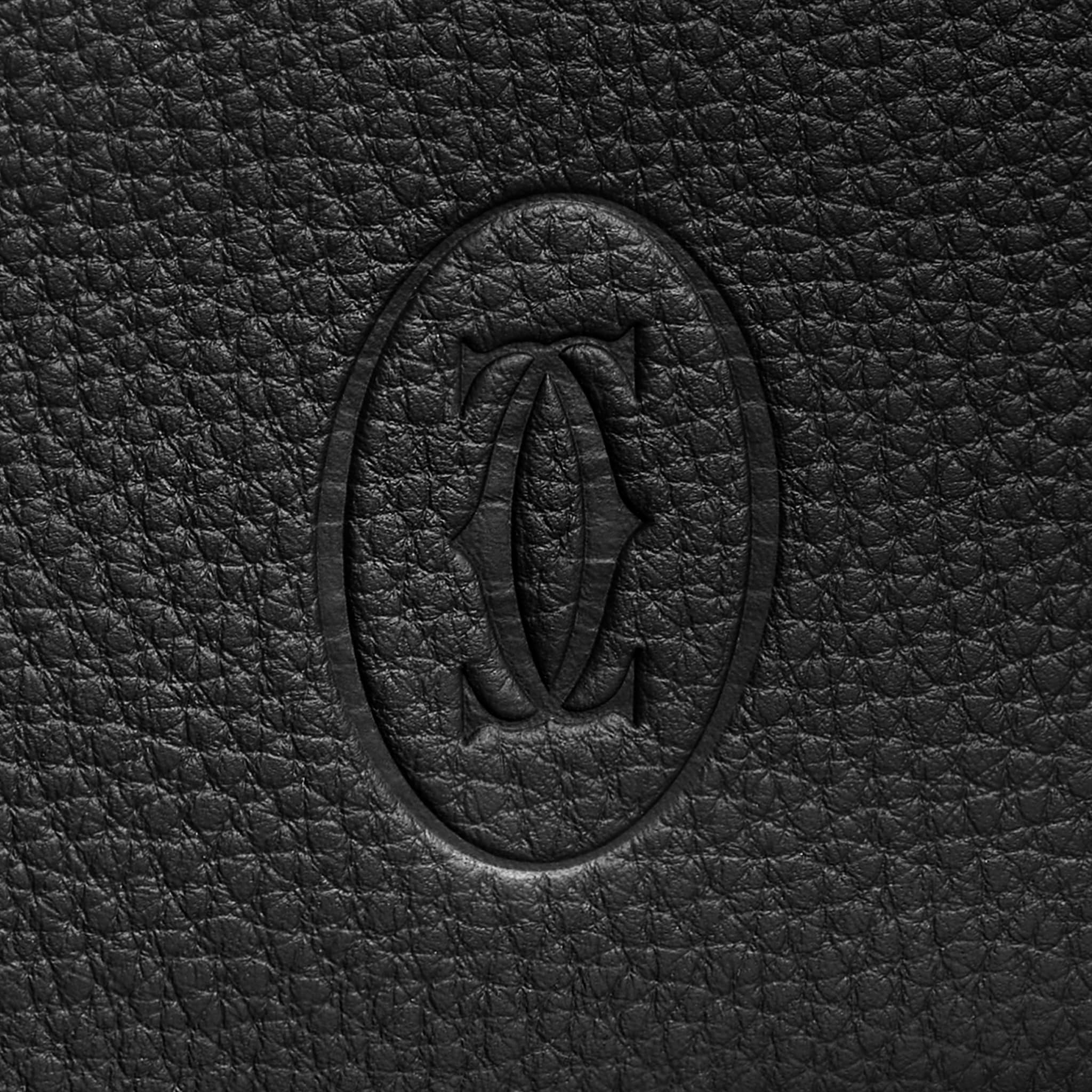 CRL1002261 - Square Pouch, Must de Cartier - Black calfskin