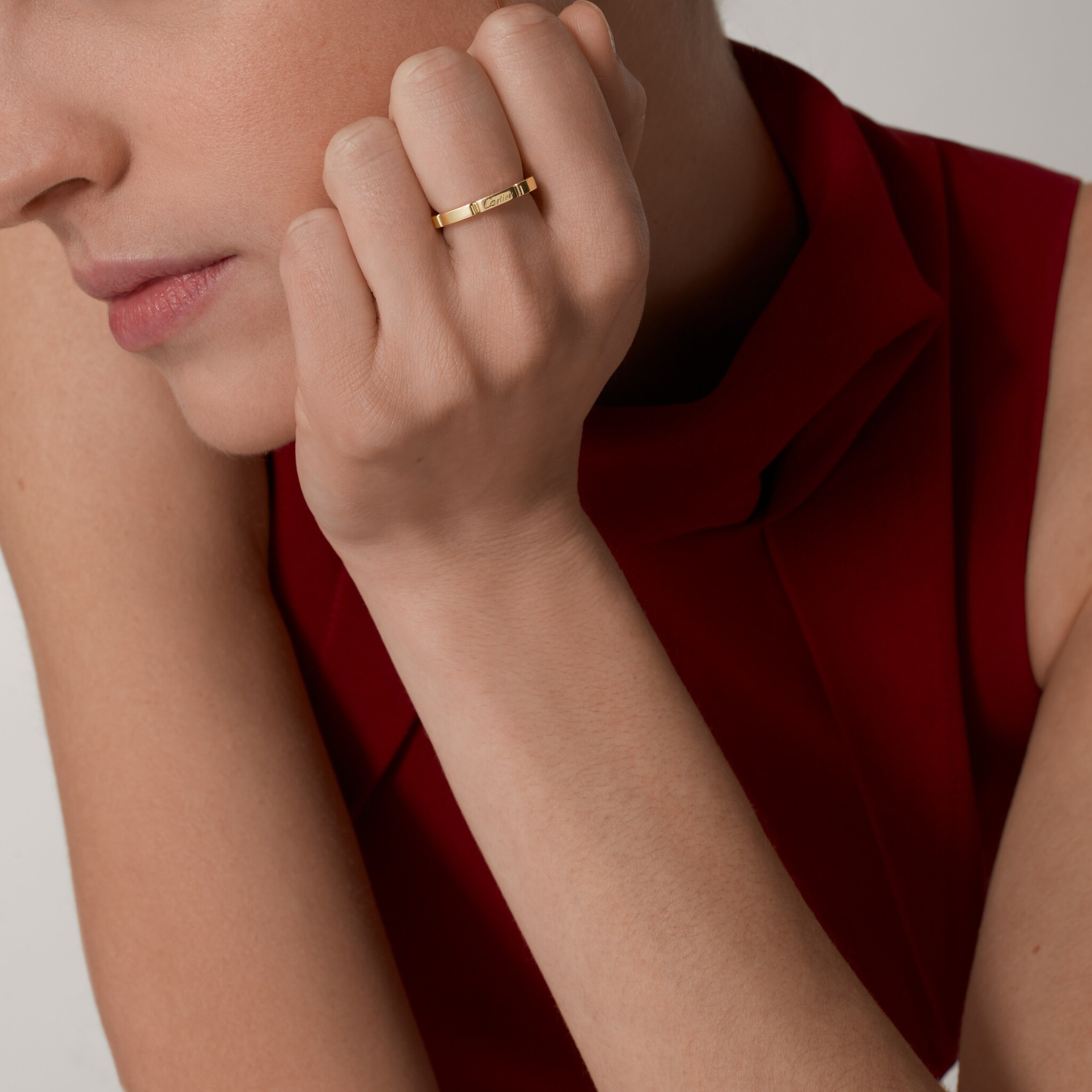 Maillon Panth&egrave;re wedding band