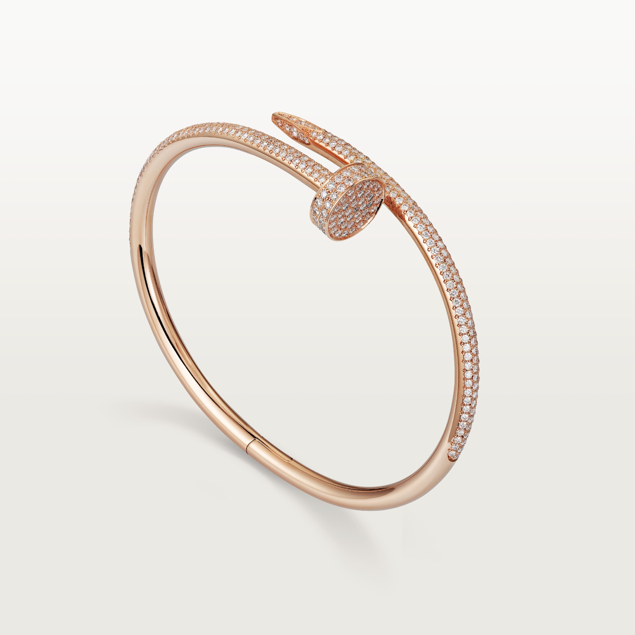 Juste un Clou bracelet, classic model, diamonds
