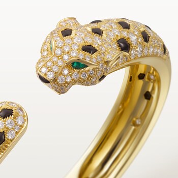 Diamond panther bracelet price hotsell
