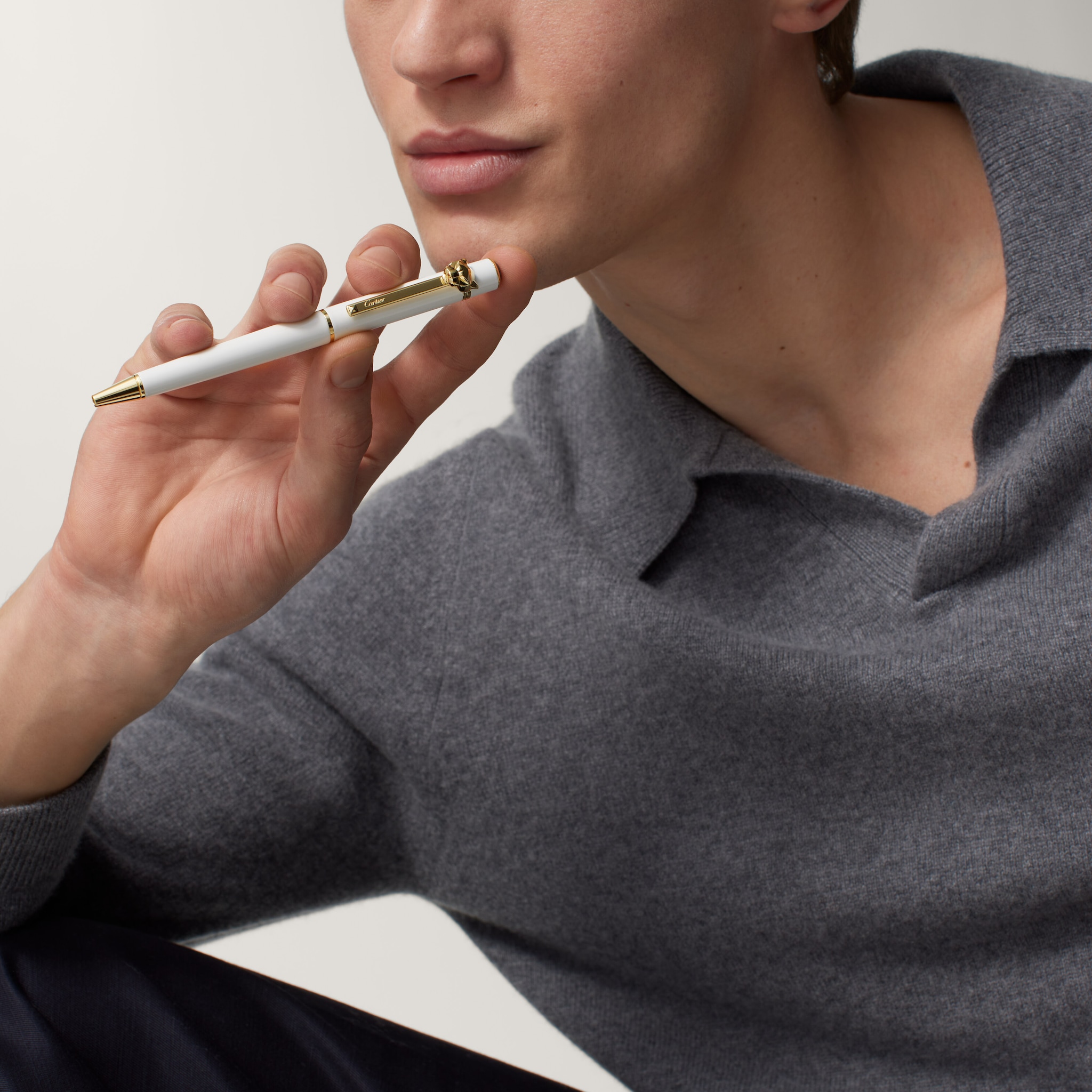 Stylo bille Panth&egrave;re de Cartier